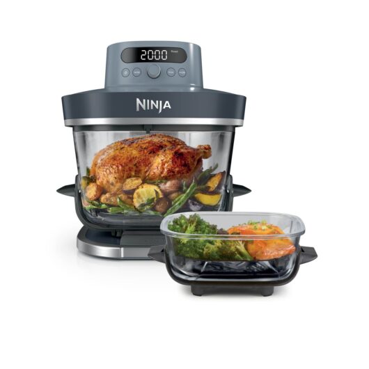 Ninja CRISPi PRO 7-in-1 Glass Air Fryer - Cyberspace AS101UKCY