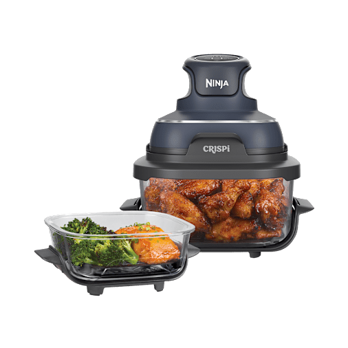 Ninja CRISPi 4-in-1 Portable Glass Air Fryer in Cyber Space | FN101UKGY | by SharkNinja