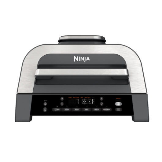 Ninja DG551UK 6-in-1 MAX Air Fryer & Grill Black & Stainless Steel