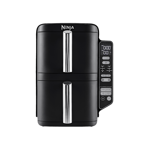 Ninja Double Stack 2-Drawer Air Fryer 7.6L - in Black | SL300UK | by SharkNinja