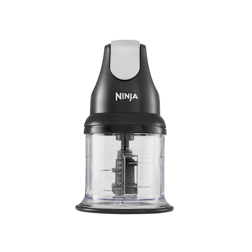 Ninja Professional Stackable Chopper 200W in Black/Transparent | NJ1002UKBK | by SharkNinja